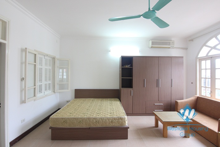 Nice balcony studio-apartment for rent on To Ngoc Van, Tay Ho